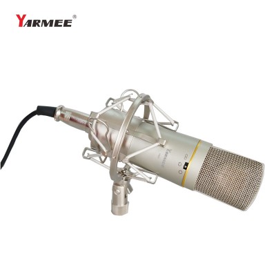 YARMEE Professional Condenser Recording Studio Microphone / Computer Microphone Wth Large Capsule