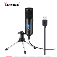 Wired XLR condenser recording musical microphone for studio Karaoke microphone--YR04