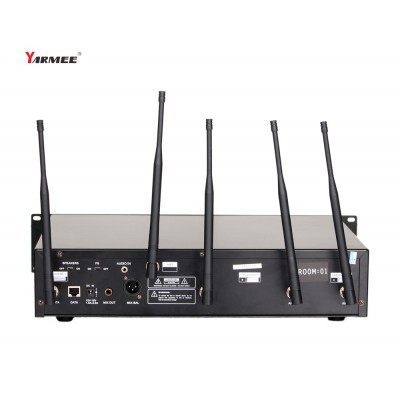 Yarmee new model wireless built in speaker video conference system voting function conference microphones